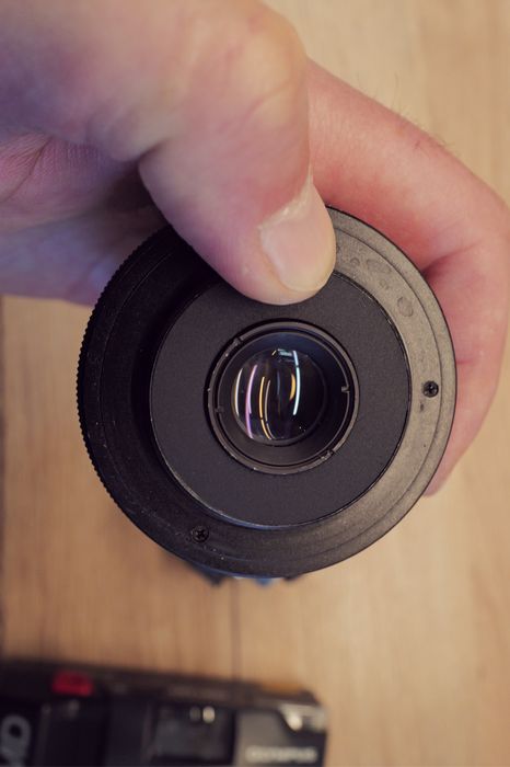 Lot aparate foto Olympus Trip MD Yashica J2 si Fujica st605n 28mm 2.8