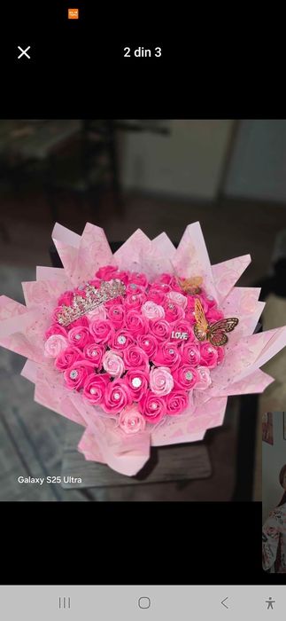 Buchet trandafiri 71  Pink