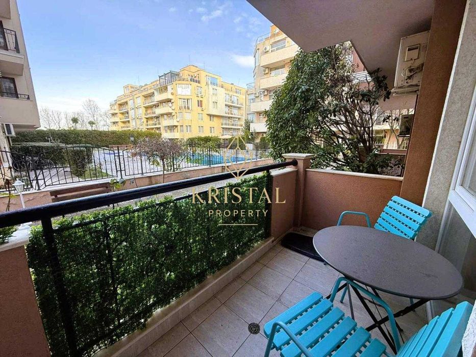 ID: 733 Студио в целогодишен комплекс на топ място в Слънчев Бряг