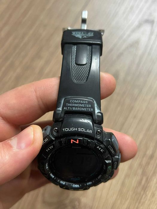 Ceas Casio Pro Trek PRG-240 alimentare solara,busola,barometru,busola
