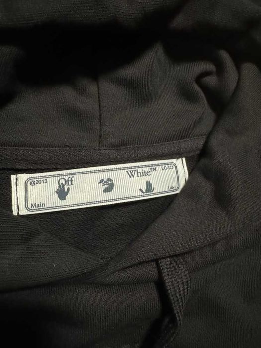 Off-White Arrow Logo Black Hoodie