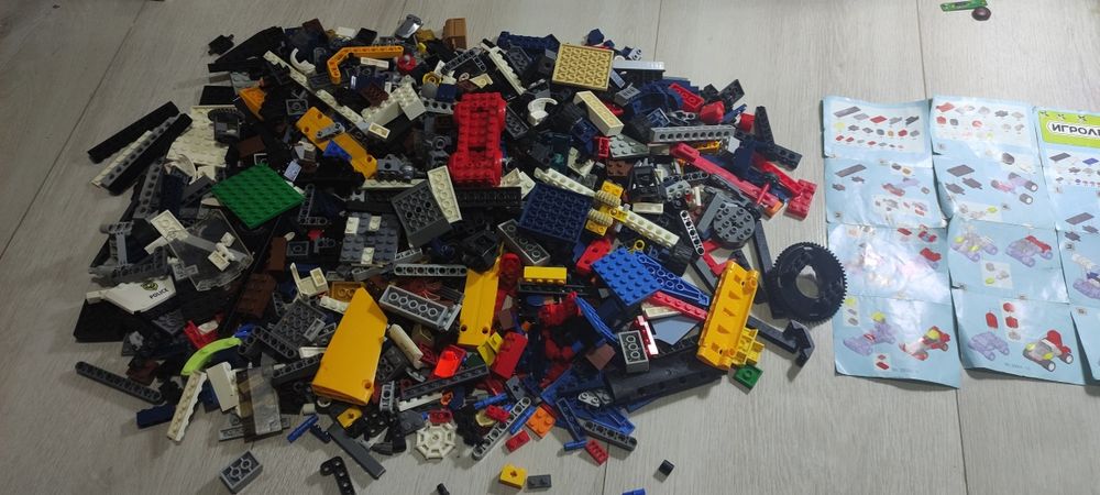 Конструктор мелкий Лего. Рюкзачок в подарок