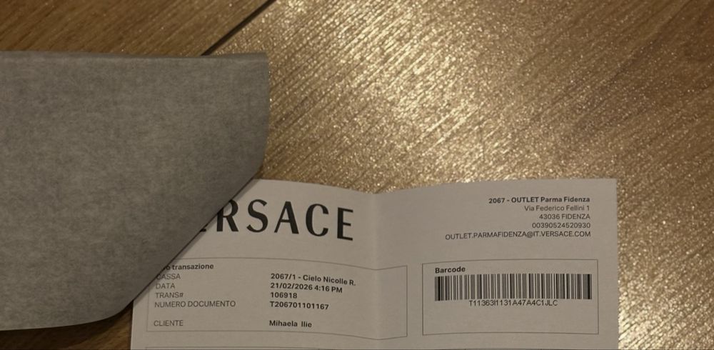 Versace Chain Reaction Albi Gold Ramnicu Valcea • OLX.ro