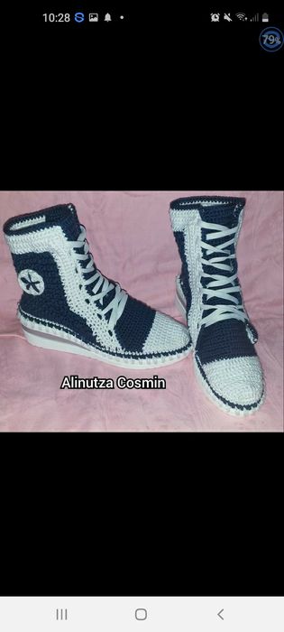 Papuci crosetati manual 2