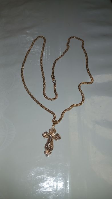 Продается цепочка золото,калье и часы роликс золото