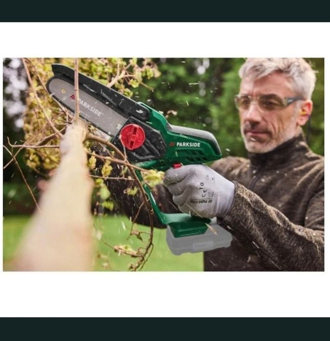 Ferăstrău cu lanț drujba parkside pe acumulator casa