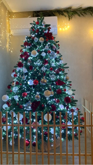 Гирлянда 1000 led, холодный белый (цвет), 15 метров