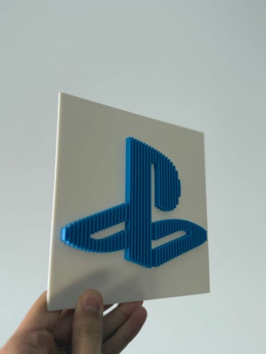 Tablou 3D PlayStation – Artă modernă printată 3D, decor gaming