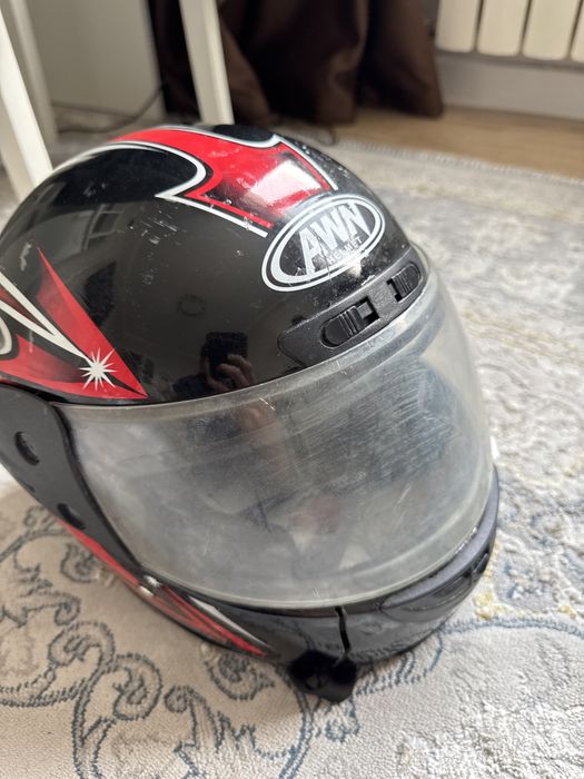 Шлем для электровелика. Зимний