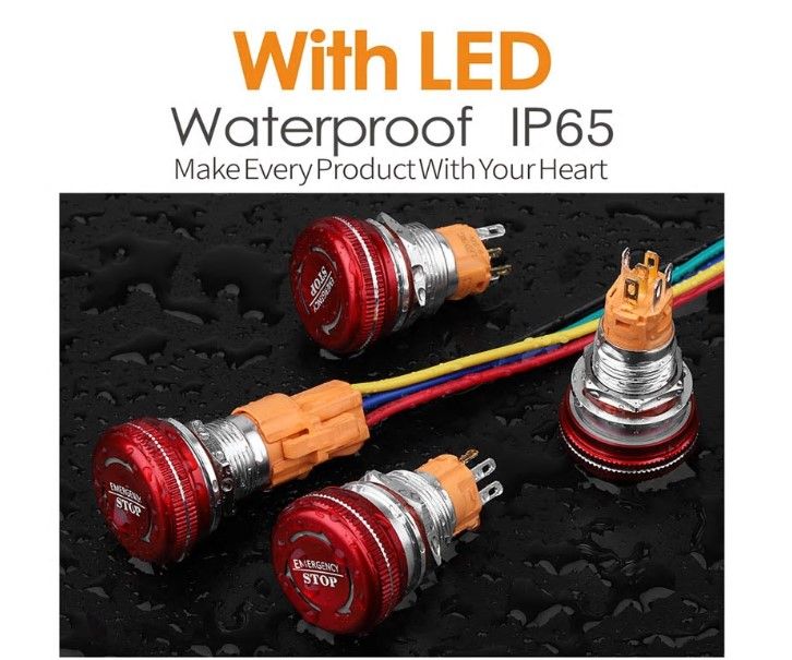 Стоп бутон IP 65