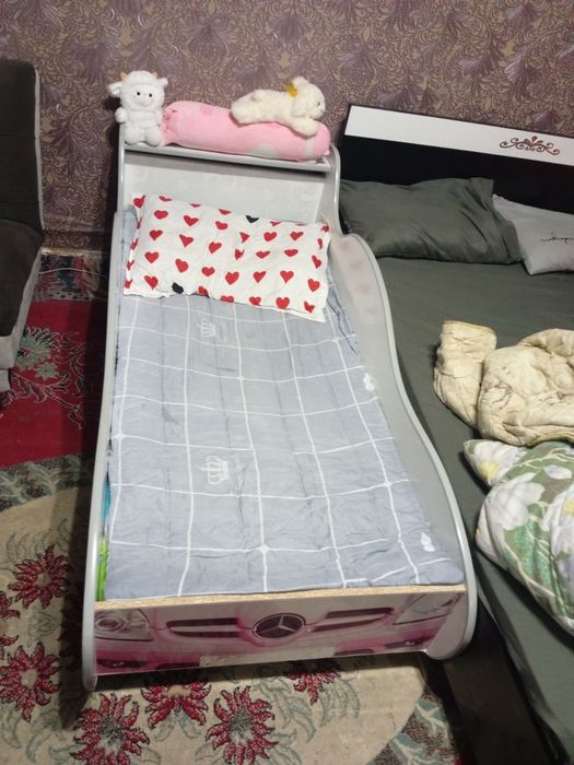 детская кровать машинка