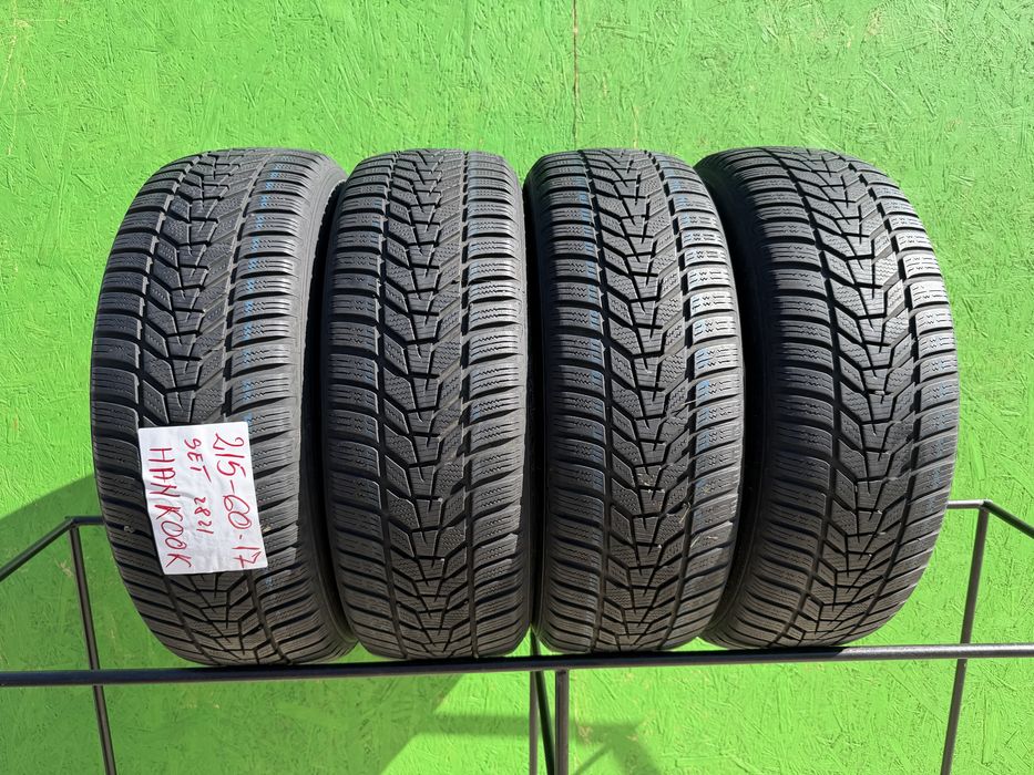 215/60/17 M+S HANKOOK DOT 2821 Stare EXCELENTA