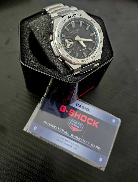 Ceas Casio GST-B500D-1A1ER Quartz Argintiu