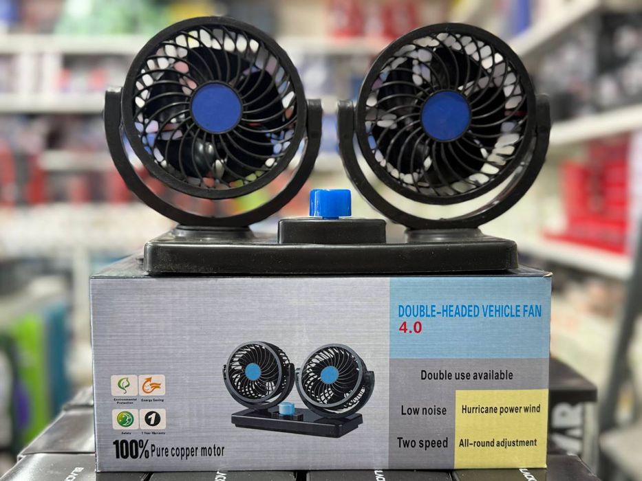 Mashina uchun 2ta li ventilator