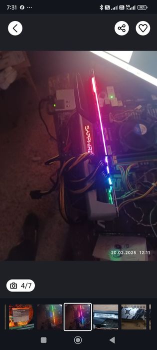 Placa video Sapphire Rx 5700xt  8gb