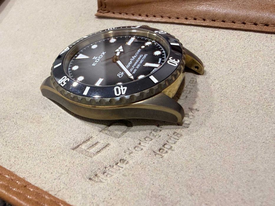 Edox SkyDiver Military Limited Edition — 80115 BRZN NDR