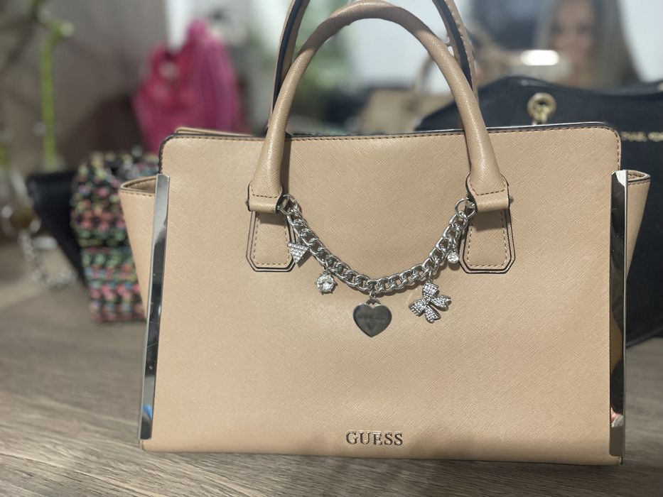 Geanta Guess, nude