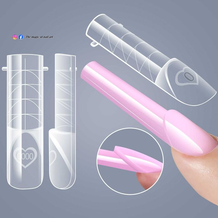 Дуал Горни форми за френски маникюр