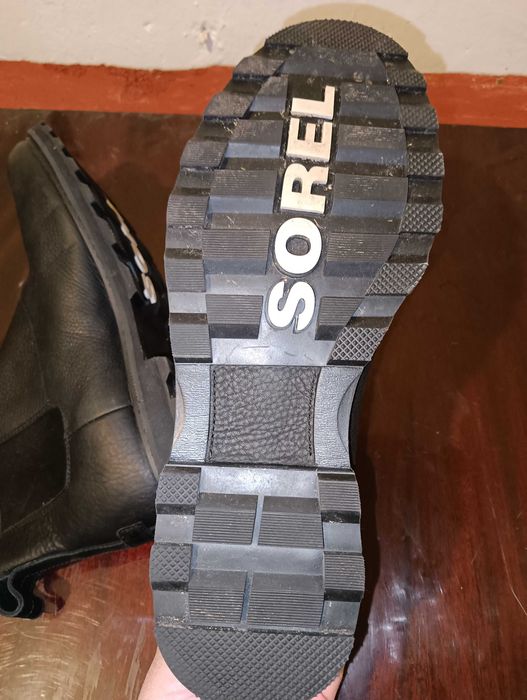 Ghete Sorel impermeabile, piele, mărimea 44 – aproape noi