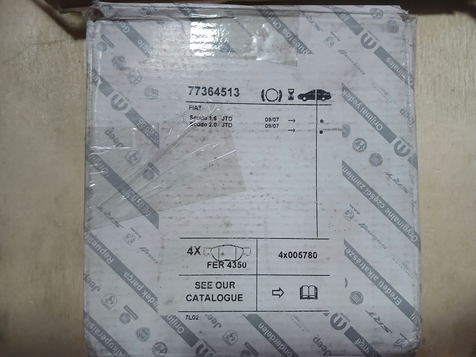 Discuri placute frana fiat scudo, jumpy, expert 2007-2016 noi originale
