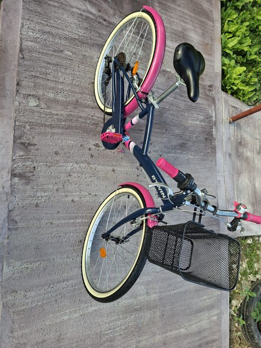 Bicicletă copii B'Twin Original 500 (Decathlon) – 24 inch, complet echipată