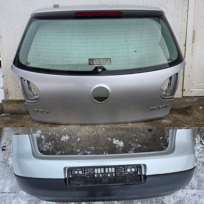 Haion Bara spate Stopuri Vw Golf 5 hatchback scurt LA7W gri L041 negru