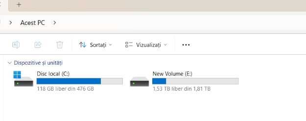 Calculator PC i5-11400 4.4GHz, 16GB, SSD 500GB + HDD 2TB, Windows 11