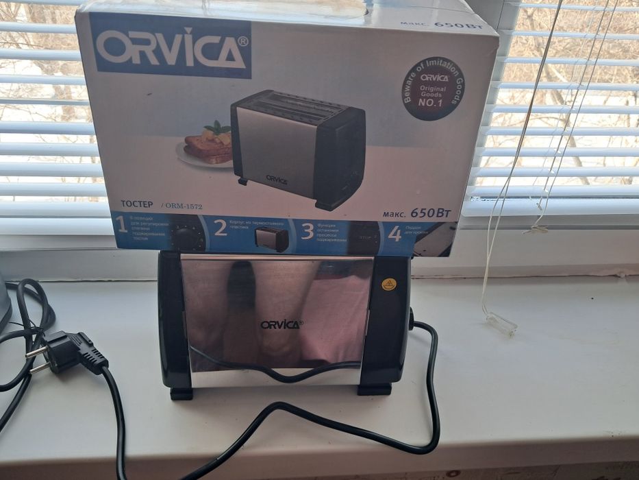 Тостер, 1 раз использовался