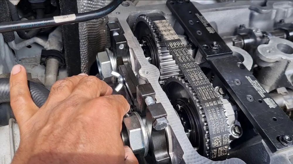 Onix замена ремня ГРМ под ключ