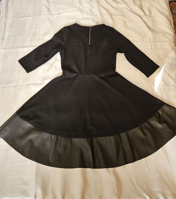 Официална детска/тинейджърска рокля с дълъг ръкав