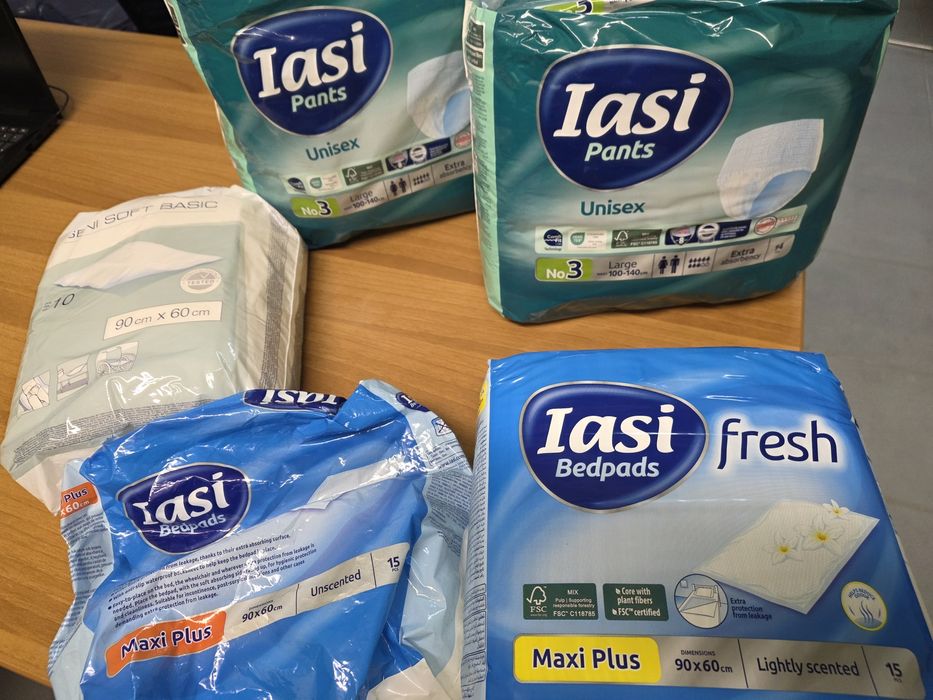 Scutece si absorbante pentru adulți