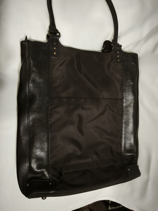 Чанта естествена кожа за лаптоп