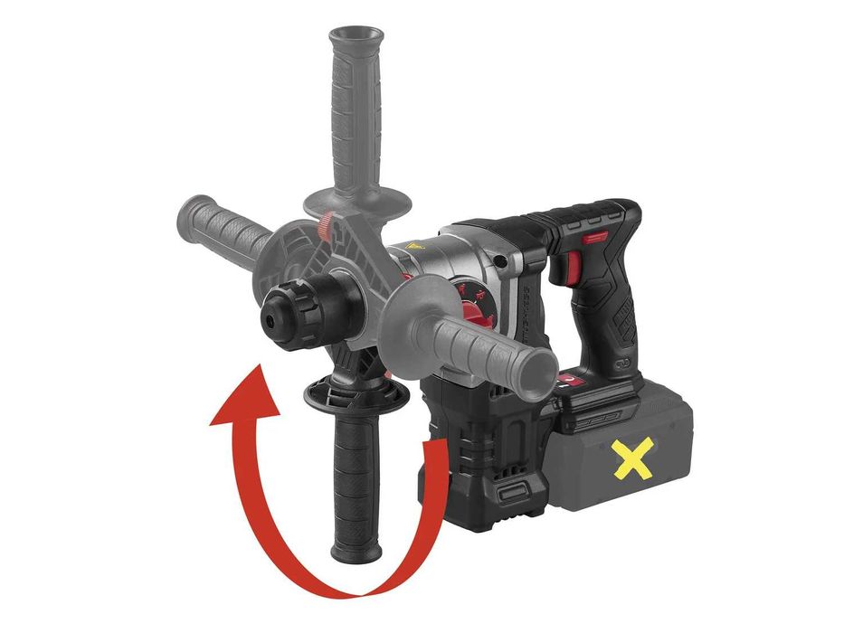 5г. ГАРАНЦИЯ Акумулаторен перфоратор Parkside PKHAP 20-Li C3