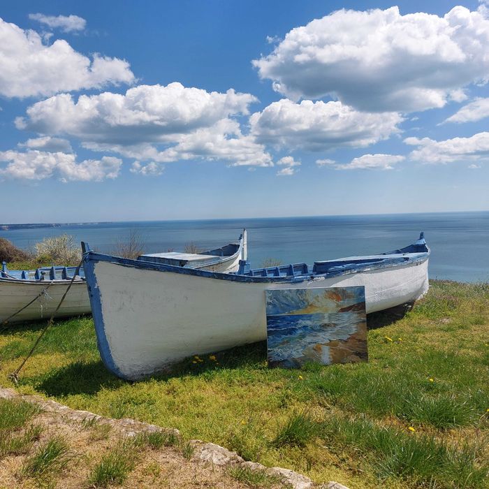 Картини. Маслени бои върху платно.