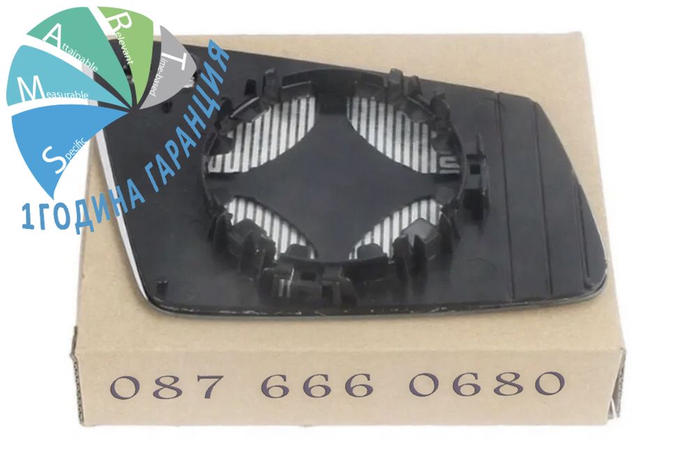 Стъкло за огледало Mercedes-benz A B C E CLA W204 тонирано асферично