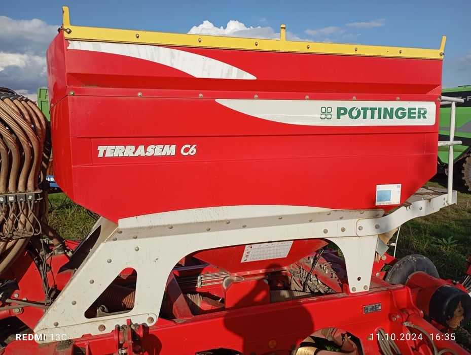 Vand semanatoare păioase, soia, mazare Potinger Terrasem C6 Artis