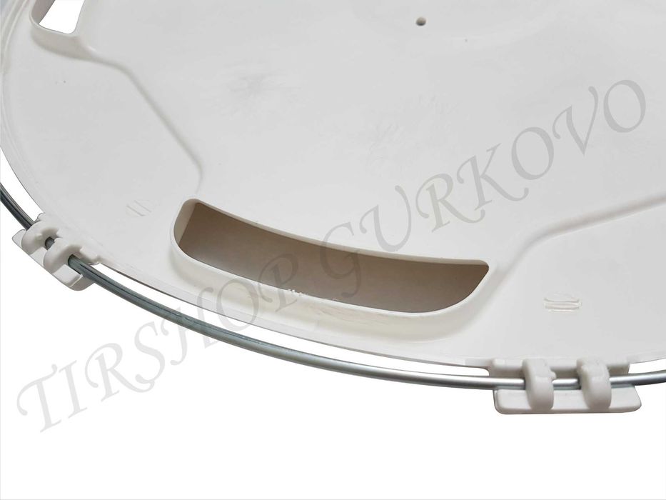 Тас пластмасов бял 22.5 инча за камиони и ремаркета предни и задни