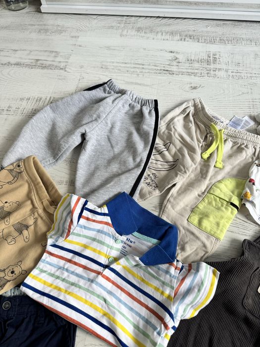 Дрехи за момче , като нови без забележки . Размер 74 , 80 , 86