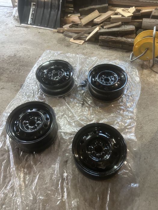 Диски r14 черные матовые