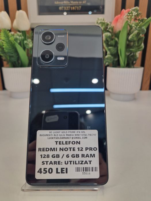 Redmi Note 12 Pro 128GB / 6GB RAM Garanție! #55816