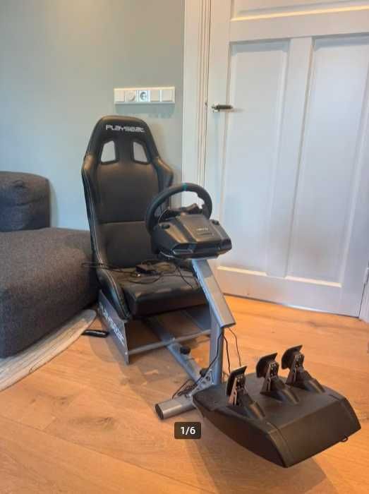 Simulator curse complet: Playseat Evolution + volan Logitech G29
