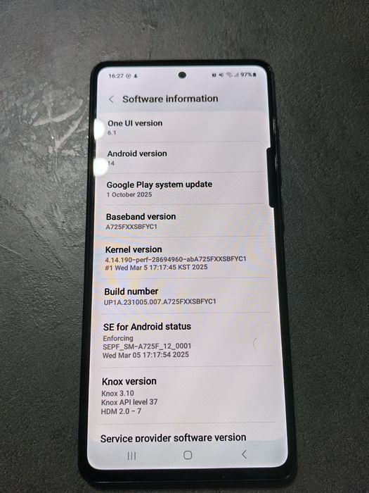 Samsung A72 dual sim