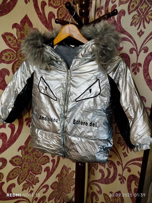 Тёплая куртка на девочку