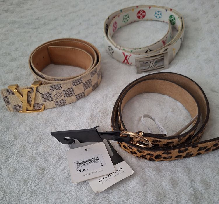 Gucci, Luis Vuitton, Promod естествена кожа