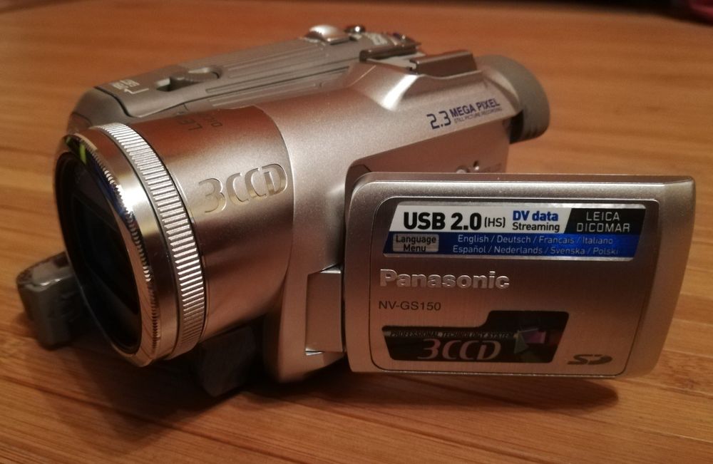 Panasonic NV-GS150 mini-DV Camcorder PAL