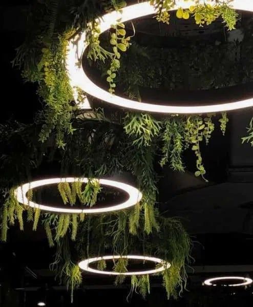 Podvesnoy lampa Lineyniy svetilnik Osma lampa