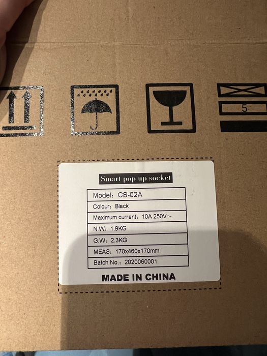 Priză Pop-Up Retractabilă Smart Socket CS-02A