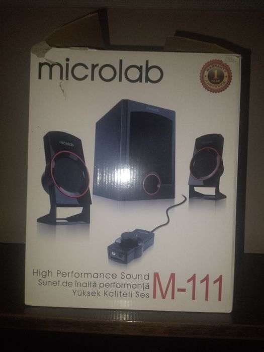 Продам саббуфер микролаб