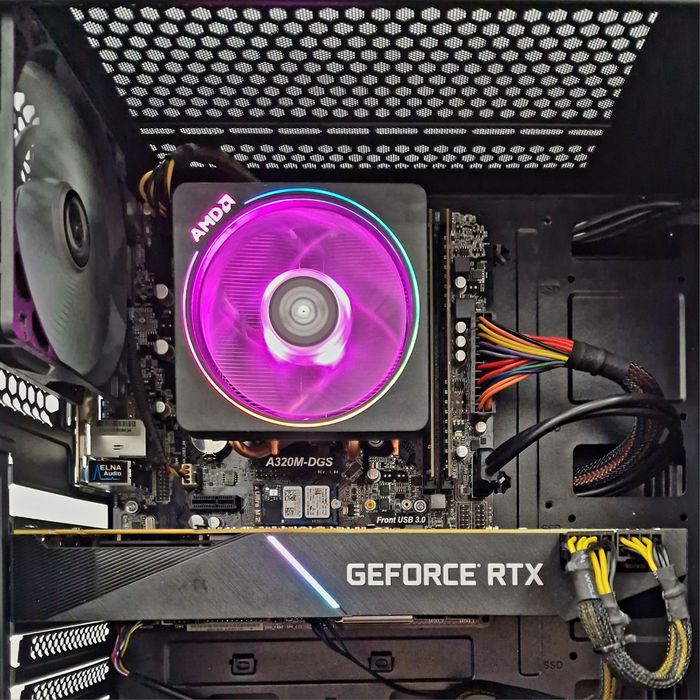 PC Gaming AMD Ryzen 7 2700X | NVIDIA RTX 2070 SUPER 8GB | 16GB RAM | SSD 512GB NVMe | RGB | WIFI