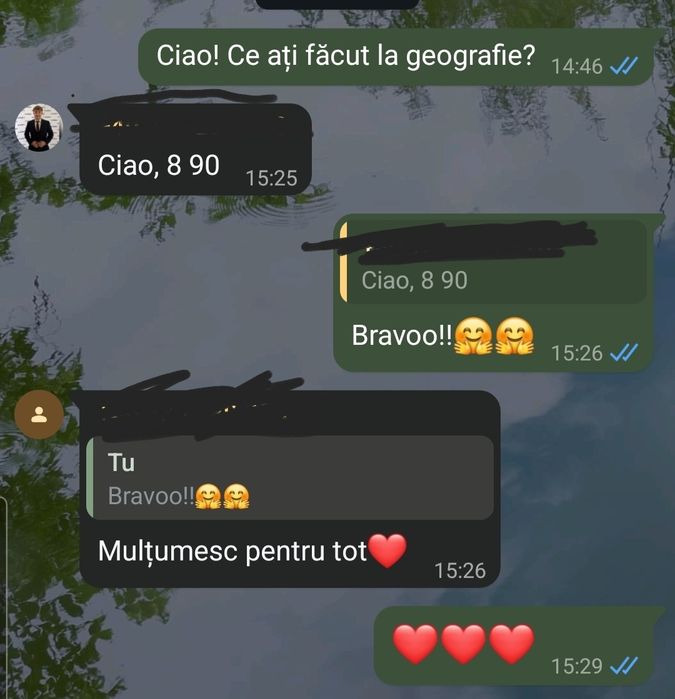 Meditatii geografie BAC/65 lei